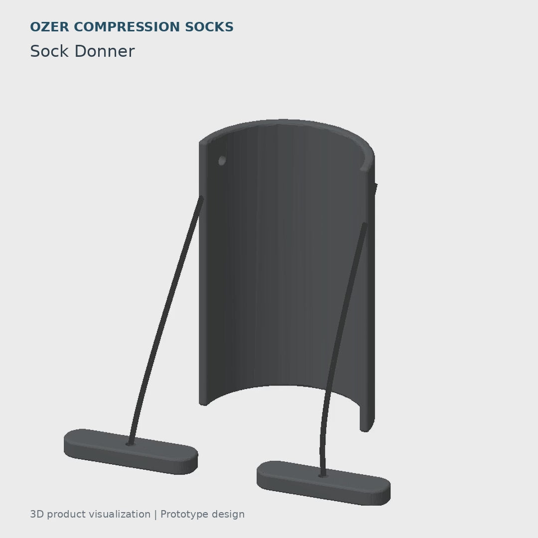 Ozer Sock Donner 360-degree 3D visualization
